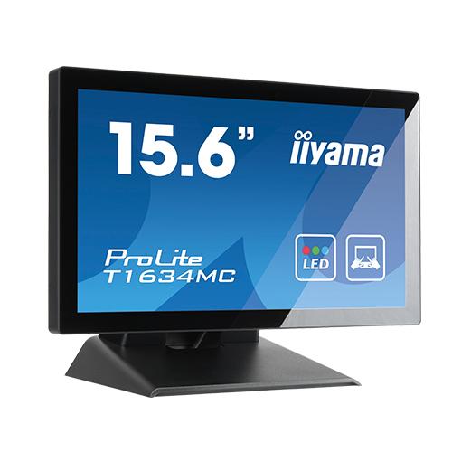 iiyama ProLite T16XX, 39,6cm (15,6), Projected Capacitive, 10 TP, Full HD, USB, Kit (USB), schwarz