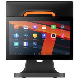 Sunmi T2s Lite, 39,6cm (15,6), Full HD, KD, USB, RS232, BT, Ethernet, WLAN, Android, schwarz, orange