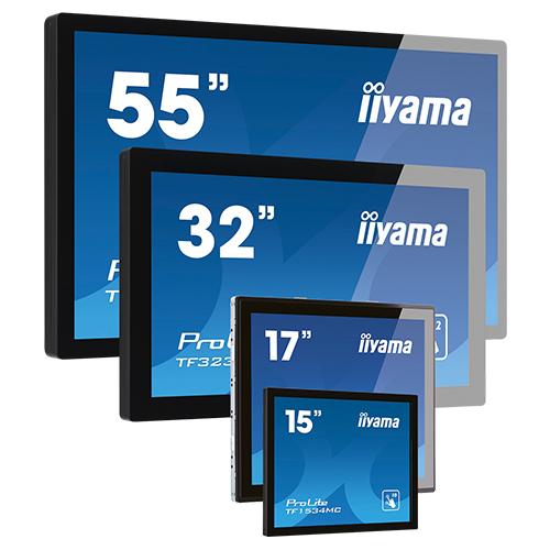 iiyama ProLite Einbau LCDs, 43,2cm (17), Projected Capacitive, 10 TP, Kit (USB), schwarz