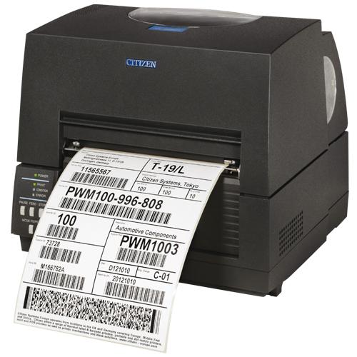 Citizen CL-S6621, 8 Punkte/mm (203dpi), Peeler, ZPLII, Datamax, Multi-IF (Ethernet, Premium), schwar