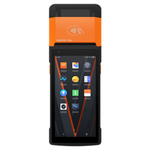 SUNMI V2s, Scanner, 2D, USB-C, BT, WLAN, 4G, NFC, GPS, GMS, Android