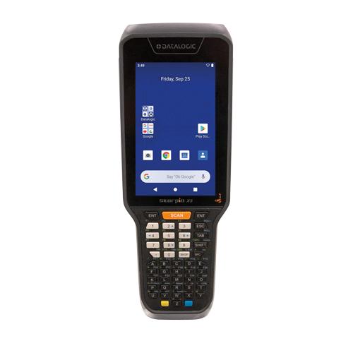 Datalogic Skorpio X5, 2D, SR, BT, WLAN, NFC, Num., Gun, GMS, erw. Akku, Android