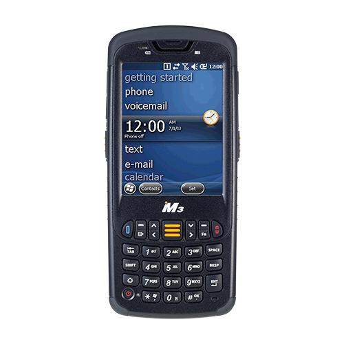 M3 Mobile BK10, 1D, LR, 8,9cm (3,5), QWERTY, GPS, USB, BT, WLAN