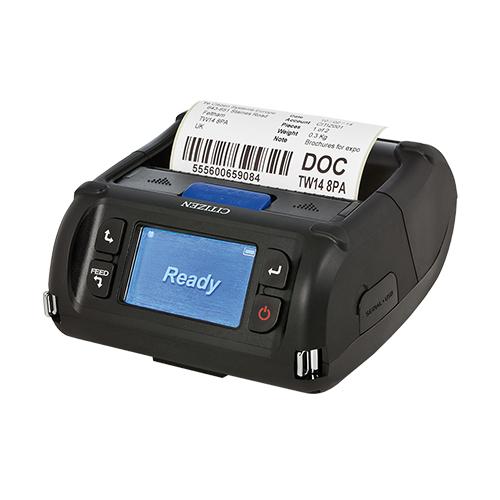 Citizen CMP-40L, USB, RS232, BT (iOS), 8 Punkte/mm (203dpi), Disp., ZPL, CPCL