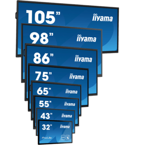 iiyama ProLite IDS, 24/7, 217,4cm (85,6), PureTouch-IR, 4K, USB, USB-C, RS232, Ethernet, WLAN, Kit (