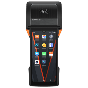 SUNMI V2s PLUS, GPS, USB-C, BT, WLAN, 4G, NFC, Android, GMS