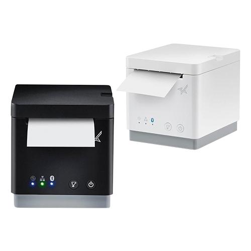 Star mC-Print2, USB, USB-Host, BT, Ethernet, 8 Punkte/mm (203dpi), Cutter, weiß