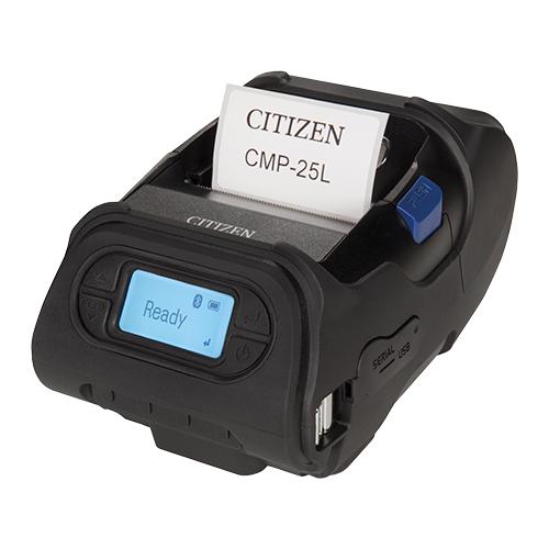 Citizen CMP-25L, USB, RS232, 8 Punkte/mm (203dpi), Display, ZPL, CPCL