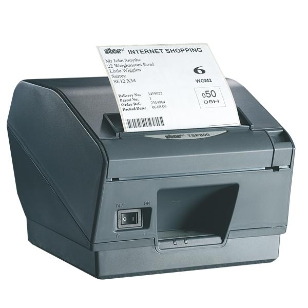 Star TSP847II, AirPrint, 8 Punkte/mm (203dpi), Cutter, weiß