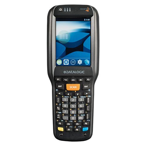 Datalogic Skorpio X4, 1D, Imager, USB, RS232, BT, WLAN, Num., WEC 7