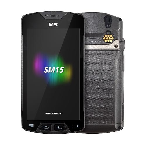 M3 Mobile SM15 W, 2D, SE4710, BT (BLE), WLAN, NFC, GMS, erw. Akku, Android