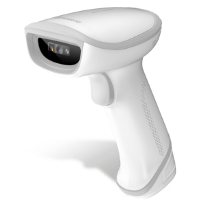 HR23 V2 Dorada white 2D CMOS Wireless Bluetooth Handheld Reader with Stand/Docking Station(NLS-HCD20