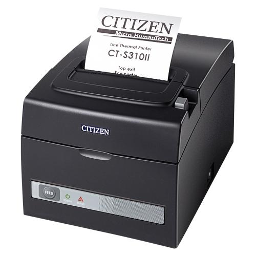 Citizen CT-S310II, Dual-IF, 8 Punkte/mm (203dpi), Cutter, weiß