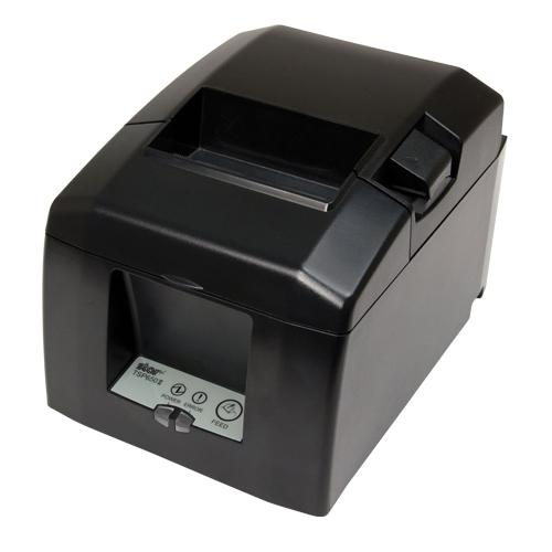 Star TSP654II AirPrint, Ethernet, WLAN, 8 Punkte/mm (203dpi), Cutter, grau