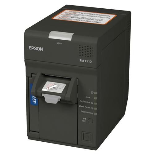 Epson TM-C710, USB, Ethernet, grau