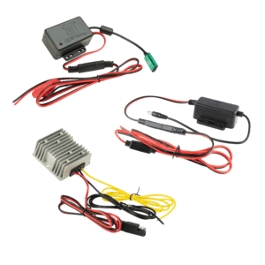 RAM Mounts GDS Strom-Modul - SAE/offene Enden, 30-64V Dc Eingang, 5V-15V DC Ausgang, USB-C (männlich