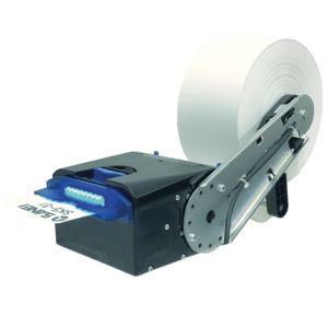 Star Sanei SK1-311SF4-LQW-M-SP, LED Presenter, 8 Punkte/mm (203dpi), Cutter, USB, RS232
