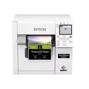 Epson ColorWorks D3800e, USB, Ethernet, weiß
